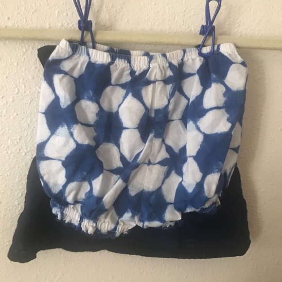 Blue 2 piece set tie dye baby girl - Picture 4 of 4
